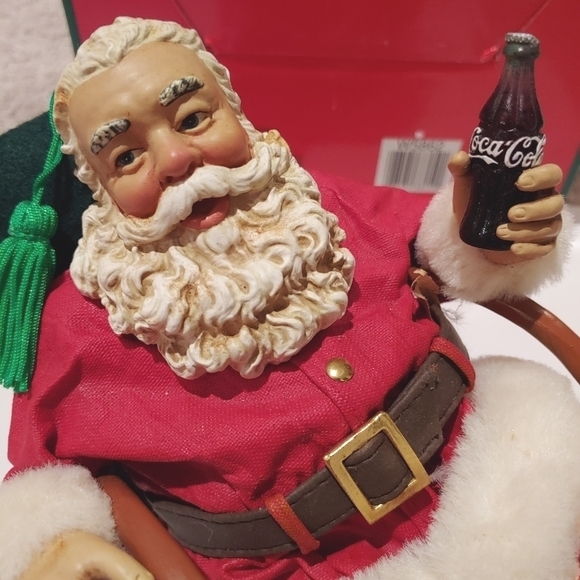 Vintage Santa Coca Cola Christmas Coke Holiday - Picture 6 of 12